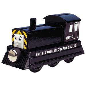Mavis Wooden Train Engine