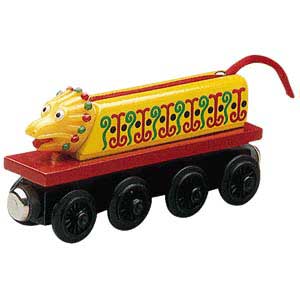 Chinese Dragon Wooden Vehicle
