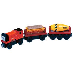 Rusty With Construction Cars
